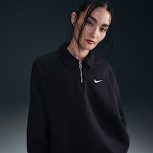 Nike Sportswear Phoenix Fleece Women's Oversized 1/4-Zip Polo