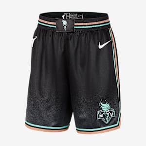 Shorts Nike Dri-FIT de la WNBA Victory para mujer New York Liberty 2025 Explorer Edition