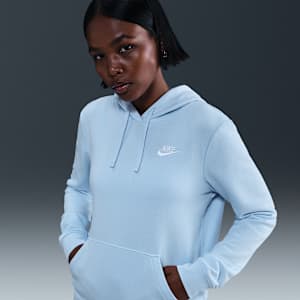 Sudadera con gorro sin cierre para mujer Nike Sportswear Club Fleece