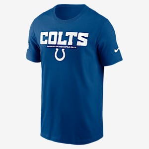 Indianapolis Colts Sideline Team Issue Men's Nike Dri-FIT NFL T-Shirt