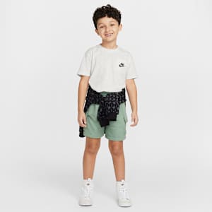 Nike Sportswear Little Kids' Pocket T-Shirt and French Terry Shorts Set
