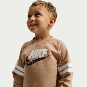 Nike Sportswear In The Zone Toddler French Terry Oversized Crew
