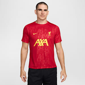 Liverpool F.C. Academy Pro Men's Nike Dri-FIT Football Pre-Match Short-Sleeve Top