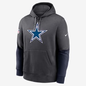 Sudadera con gorro sin cierre de la NFL Nike para hombre Dallas Cowboys Sideline Team Issue Club