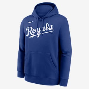 Sudadera con gorro sin cierre Nike de la MLB para hombre Bobby Witt Jr. Kansas City Royals Club