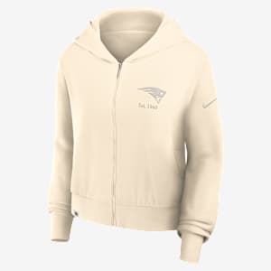 New England Patriots Established Women’s Nike NFL Full-Zip Hoodie