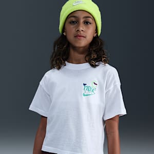 Playera para niña talla grande Nike Sportswear