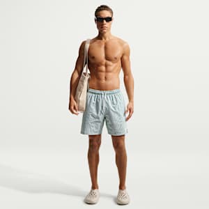 Nike Swim Breaker Men's Ripple Texture 7" Brief-Lined Volley Short