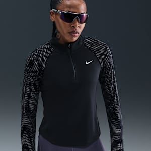 Dámský běžecký top Nike Tempo Flash Dri-FIT se čtvrtinovým zipem