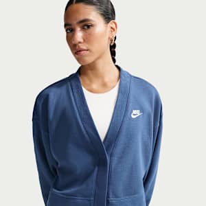 Cárdigan holgado Nike Sportswear para mujer Club Fleece