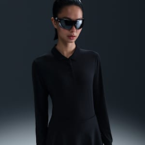 Polo de manga larga Dri-FIT para mujer Nike Victory