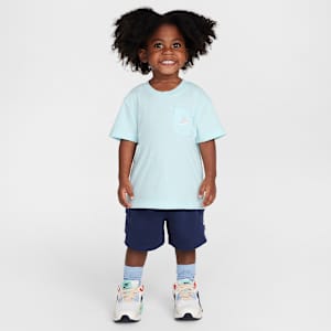 Nike Sportswear Toddler Pocket T-Shirt and French Terry Shorts Set