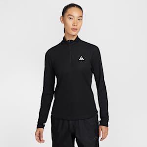 ナイキ ACG ウィメンズ Dri-FIT ハーフジップ トレイルランニング トップス