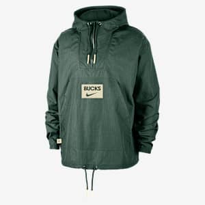 Milwaukee Bucks Club Courtside Men's Nike NBA Anorak