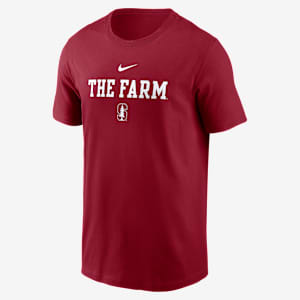 Playera universitaria Nike para hombre Stanford Campus Local Madness