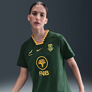 Springboks 2025/26 Stadium Home Nike Rugby Replika-Heimtrikot (Damen)