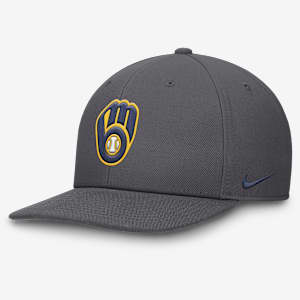 Milwaukee Brewers Pro Men's Nike Dri-FIT MLB Adjustable Hat