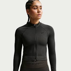 Nike Pro Seamless Women's Full-Zip Training Top