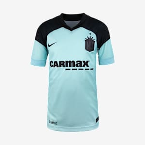 Jersey Nike Dri-FIT de la NWSL tipo réplica para niños talla grande NJ/NY Gotham FC 2025 Stadium visitante