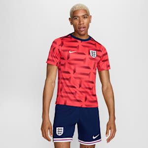 England Academy Pro Men's Nike Dri-FIT Football Pre-Match Short-Sleeve Top