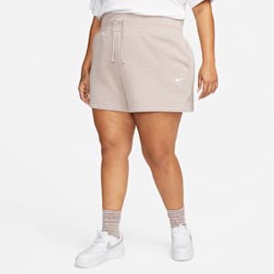 Nike Sportswear Phoenix Fleece Women's High-Waisted Loose Shorts (Plus Size)