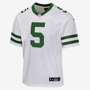 Jersey Nike de la NFL Game para niños talla grande Garrett Wilson New York Jets