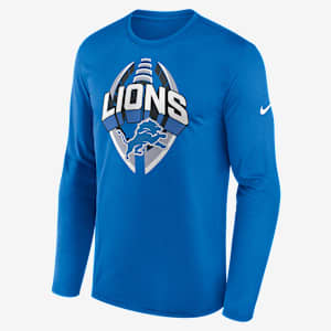 Detroit Lions Legend Icon Men's Nike Dri-FIT NFL Long-Sleeve T-Shirt