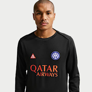 Långärmad fotbollströja för uppvärmning Inter Milan Academy Pro SE Nike ACG Dri-FIT för män