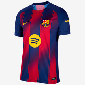 Frenkie de Jong Barcelona 2025/26 Stadium Home Men's Nike Dri-FIT Soccer Jersey