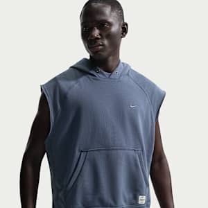 Nike Men's N.A.C. Dri-FIT Fleece Sleeveless Training Hoodie