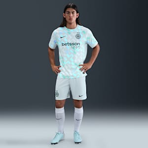 Fotbollsshorts Inter Milan 2025/26 Stadium (bortaställ) Nike Dri-FIT Replica för män
