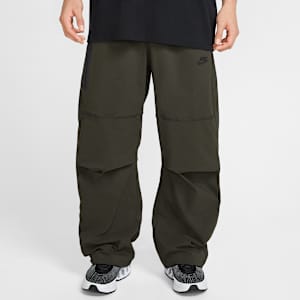 กางเกงขายาวทรงเปิดชายแบบทอผู้ชาย Nike Tech