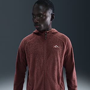 Giacca da running Dri-FIT Nike Trail in fleece – Uomo