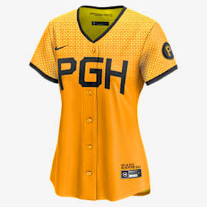 Jersey Nike Dri-FIT ADV de la MLB Limited para mujer Roberto Clemente Pittsburgh Pirates City Connect