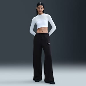 Nike Sportswear Phoenix Fleece Women's High-Waisted Wide-Leg Trousers