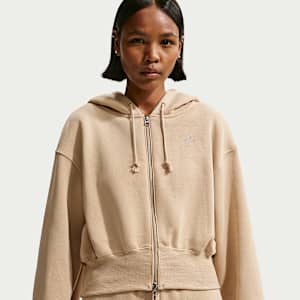 Nike Sportswear Phoenix Fleece Women's Loose Cropped Full-Zip Hoodie