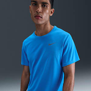 Nike Miler Nike Dri-FIT UV Kurzarm-Laufoberteil für Herren