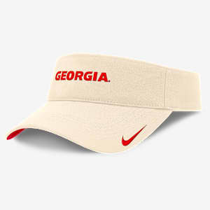 Georgia Bulldogs Primetime Ace Men's Nike Dri-FIT College Adjustable Visor