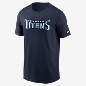 Tennessee Titans Primetime Wordmark Essential Men's Nike NFL T-Shirt