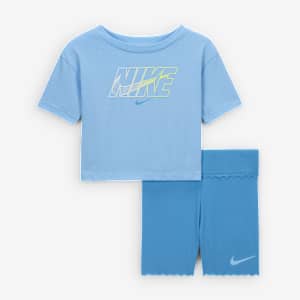 Nike Dri-FIT Swoosh Motion Baby 2-Piece Bike Shorts Set