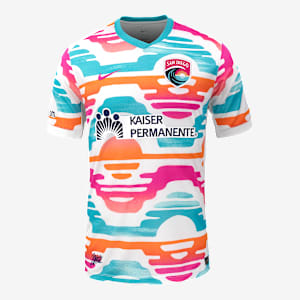 Jersey Nike Dri-FIT de la NWSL Replica para hombre San Diego Wave FC 2025 Stadium Home