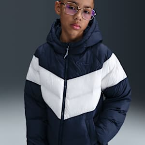 Chelsea F.C. Older Kids' Nike Football Synthetic Fill Hooded Jacket