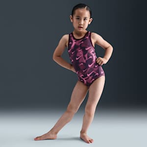 Nike Gymnastics Nike Smoky Swoosh Training Leotard