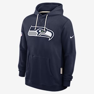 Seattle Seahawks Initial Home Sideline Men's Nike Dri-FIT NFL Pullover Hoodie