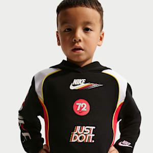 Sudadera con gorro Victory Lap infantil Nike Sportswear