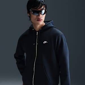 Nike Club Men's Full-Zip Fleece Hoodie