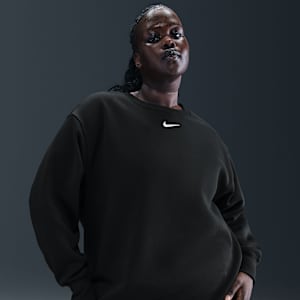 Nike Sportswear Phoenix Fleece Women's Oversized Crew-Neck Sweatshirt (Plus Size)
