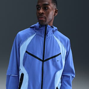 Nike Tech Men's Dri-FIT Woven Color-Block Windrunner Loose Jacket