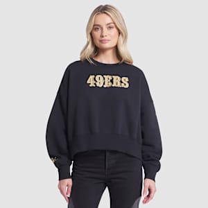 San Francisco 49ers Rivalries Collection Oversized Women's Nike NFL Pullover Crew