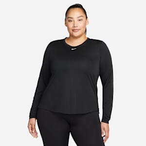 Nike Dri-FIT One Women's Standard Fit Long-Sleeve Top (Plus Size)